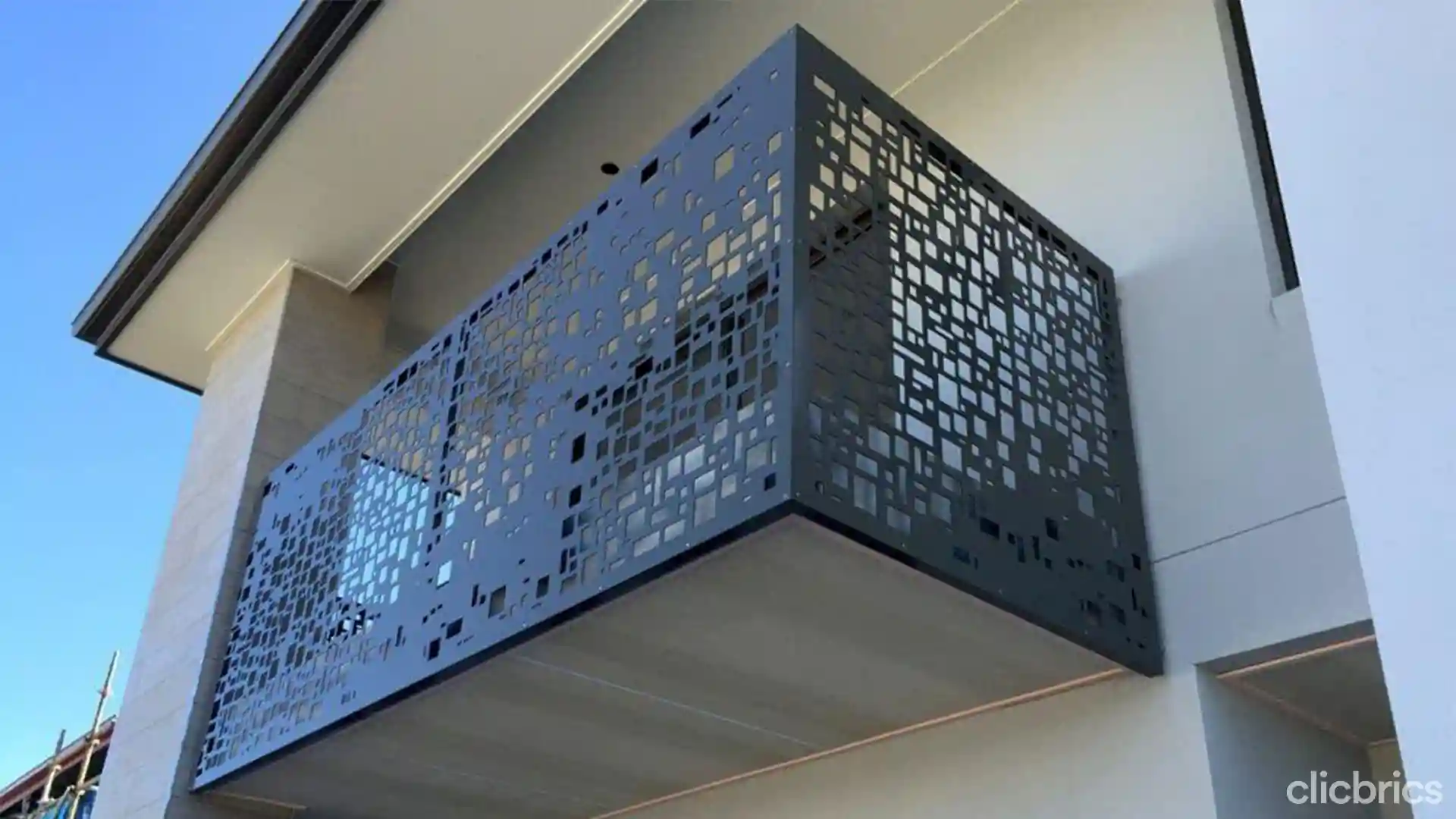 Aluminium Balcony Safety Grill Design